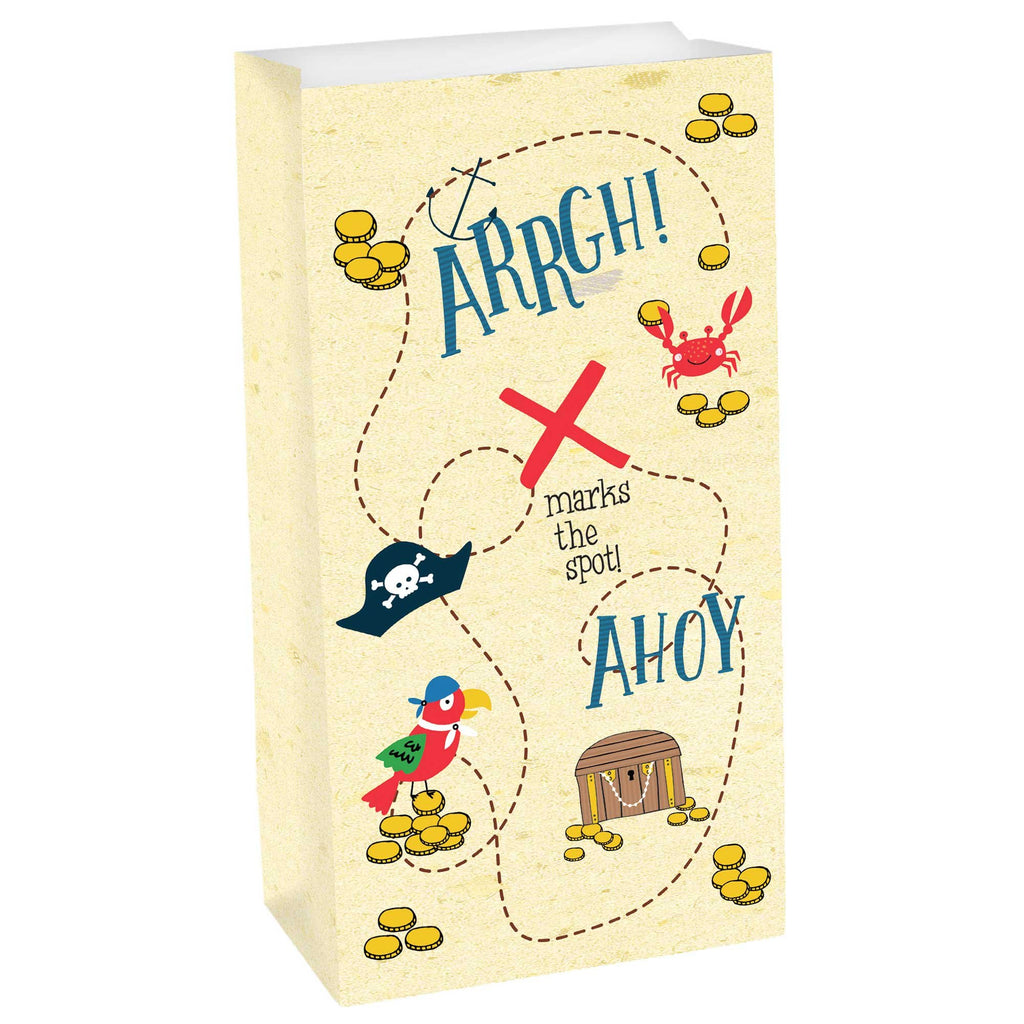 Ahoy Birthday Treat Bags Paper PK8