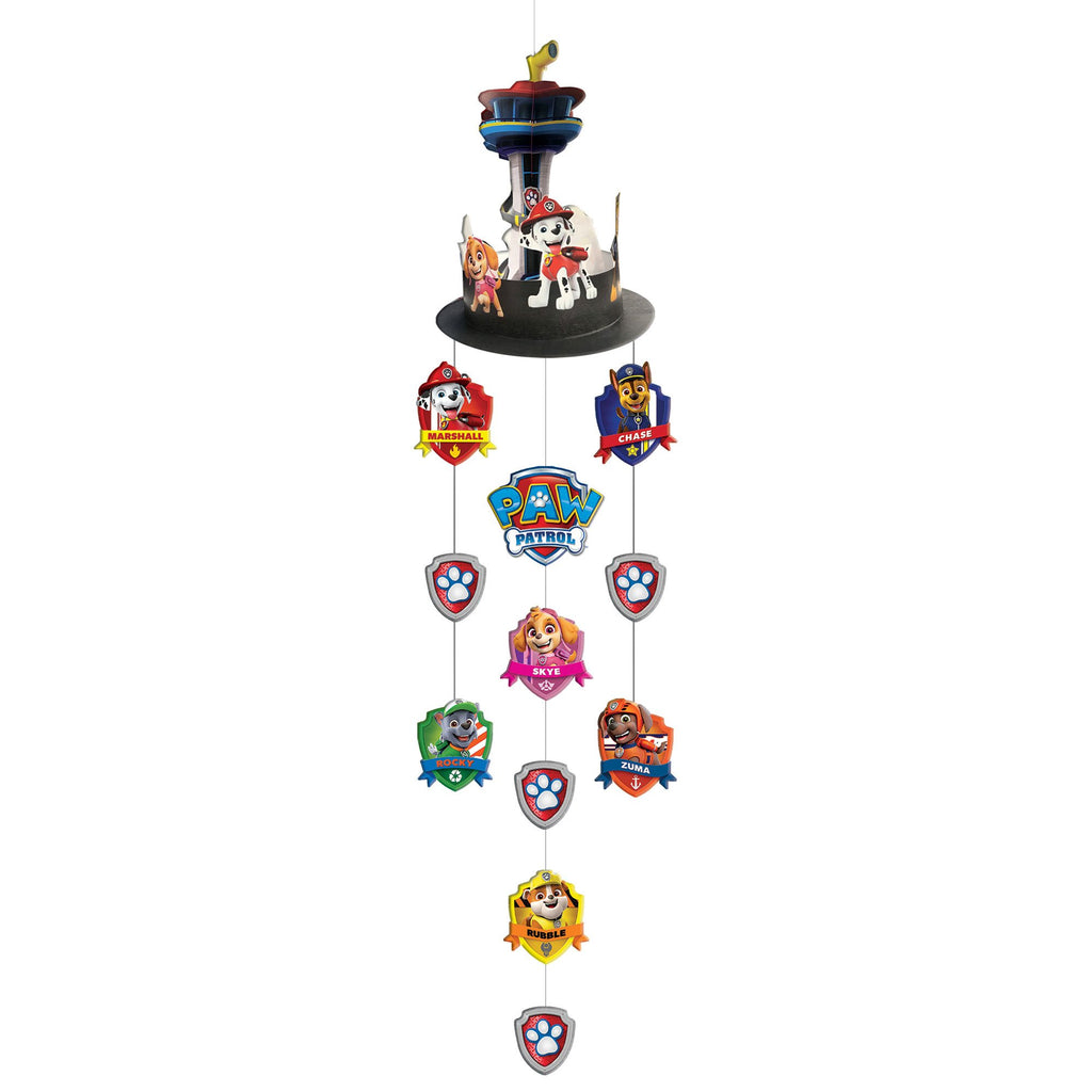 Paw Patrol Adv 3 D Hang String Deco