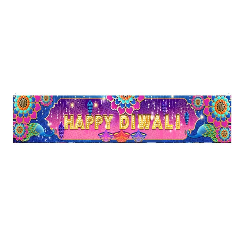 Happy Diwali Table Runner