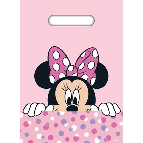 PARTY BAG 8PK MINNIE