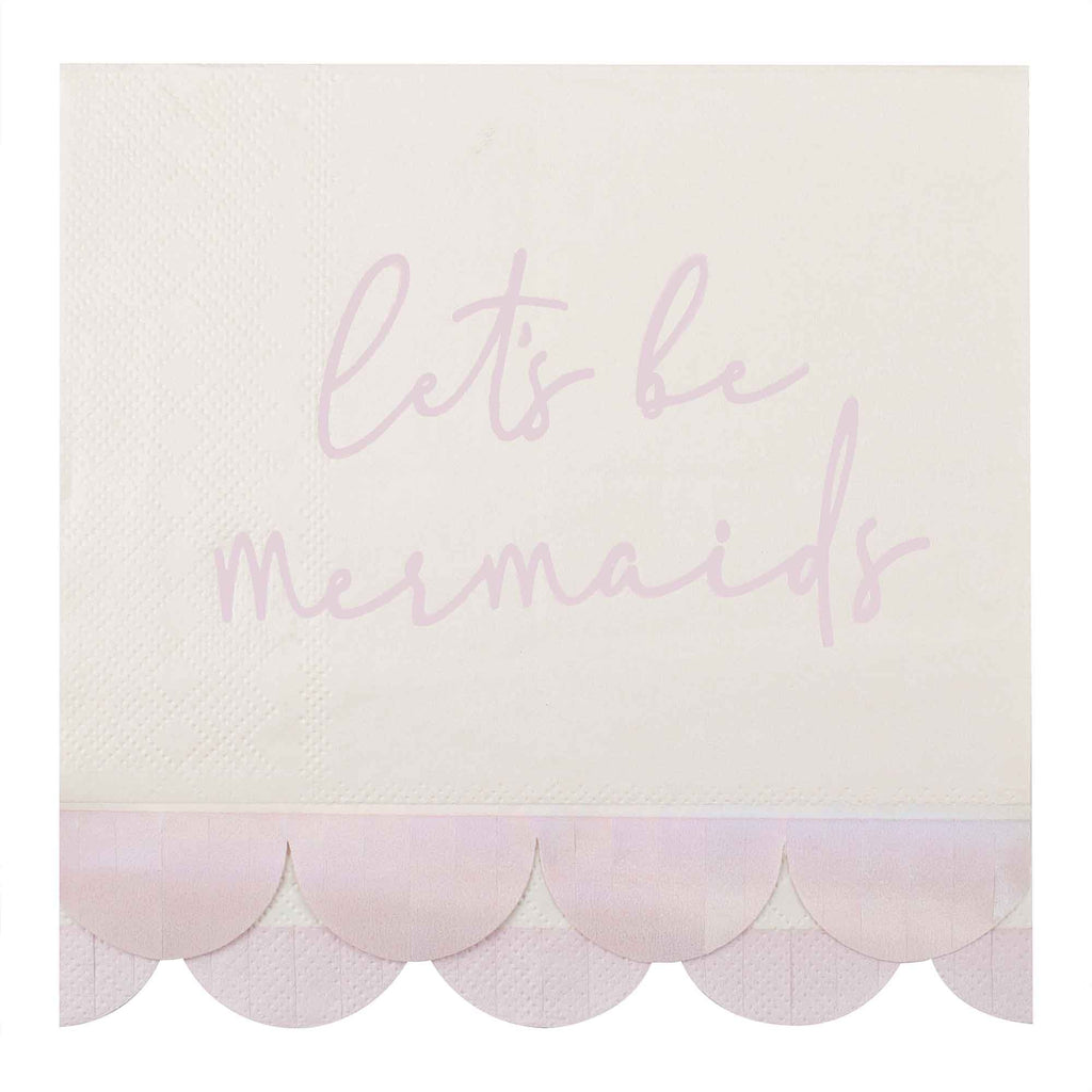 GR Mermaid Napkins PK16