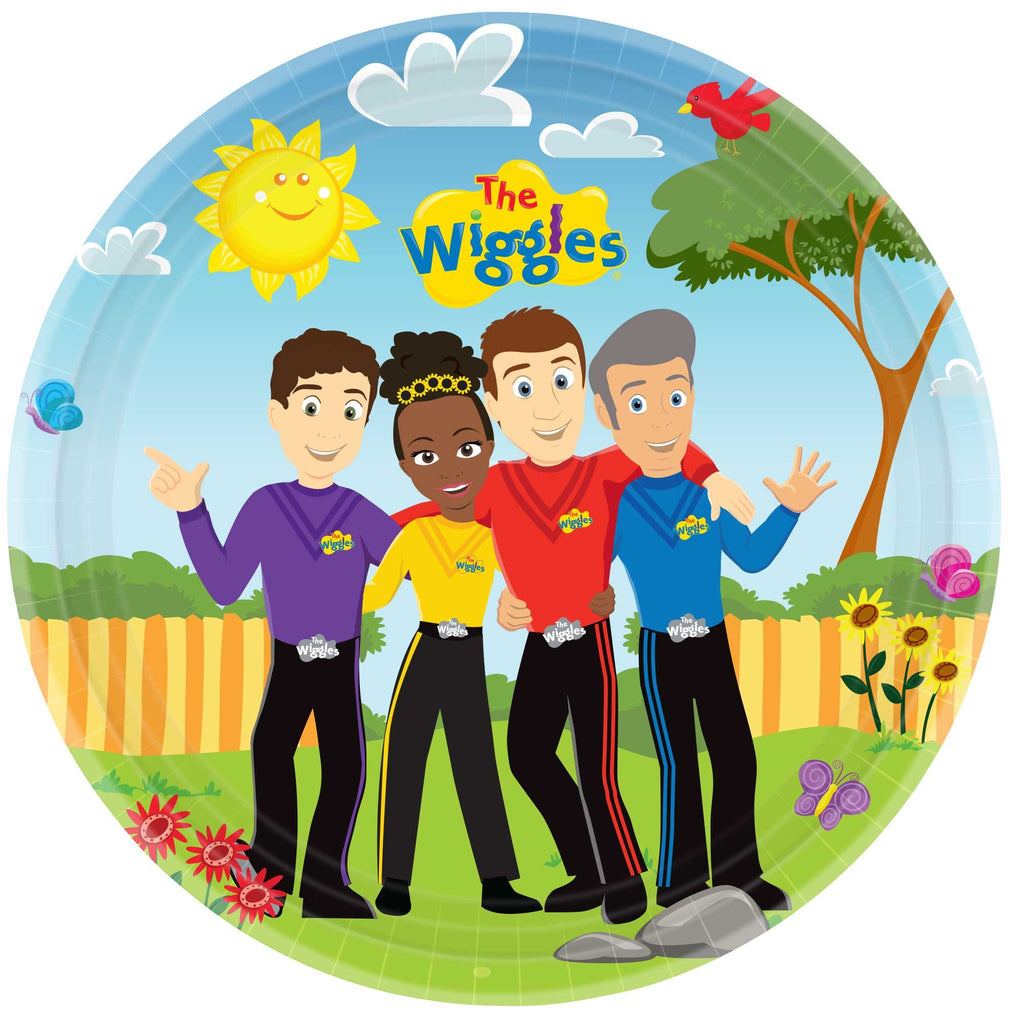 The Wiggles 9in/23cm Ppr Plt