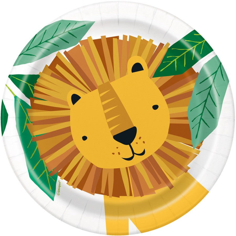 ANIMAL SAFARI 8 x 7" PLATES