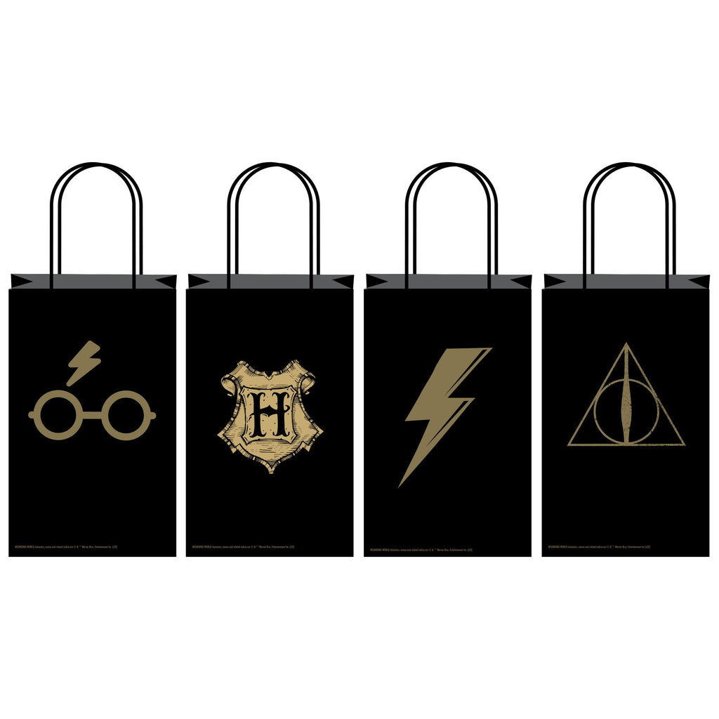 Harry Potter Mixed Design Kraft Bags 8Pk