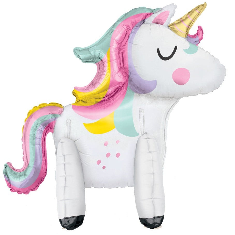 UNICORN 76.2CM (30") STANDING FOIL BALLOON