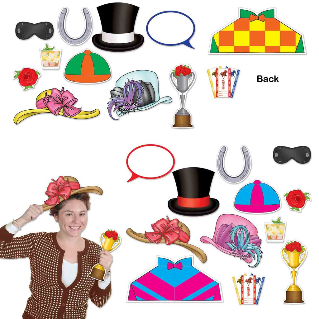 Beistle Photo Booth Props Horse Racing Photo Booth Props Fun Signs