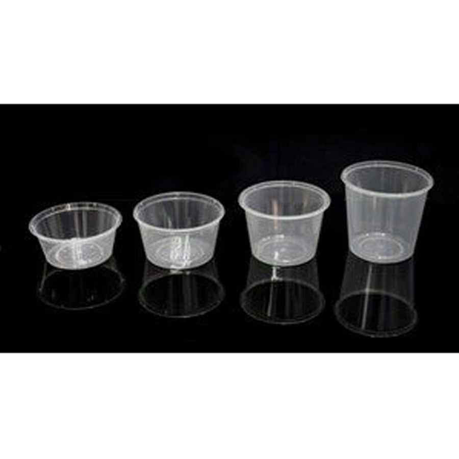 8oz Round containers PK100