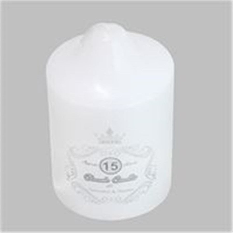 5cm x 7.5cm Unscented White Candle