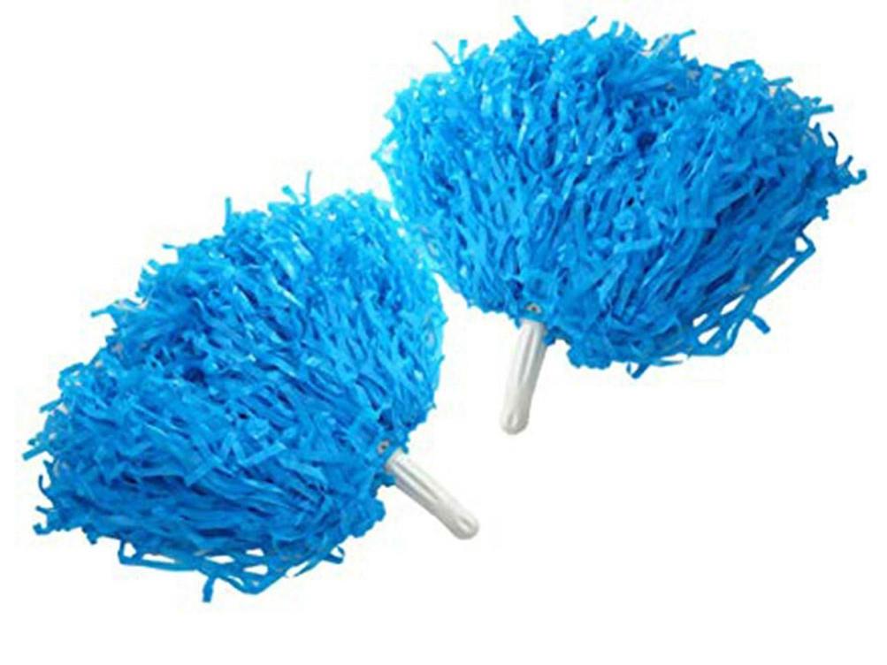 Blue Pom Pom 2pk