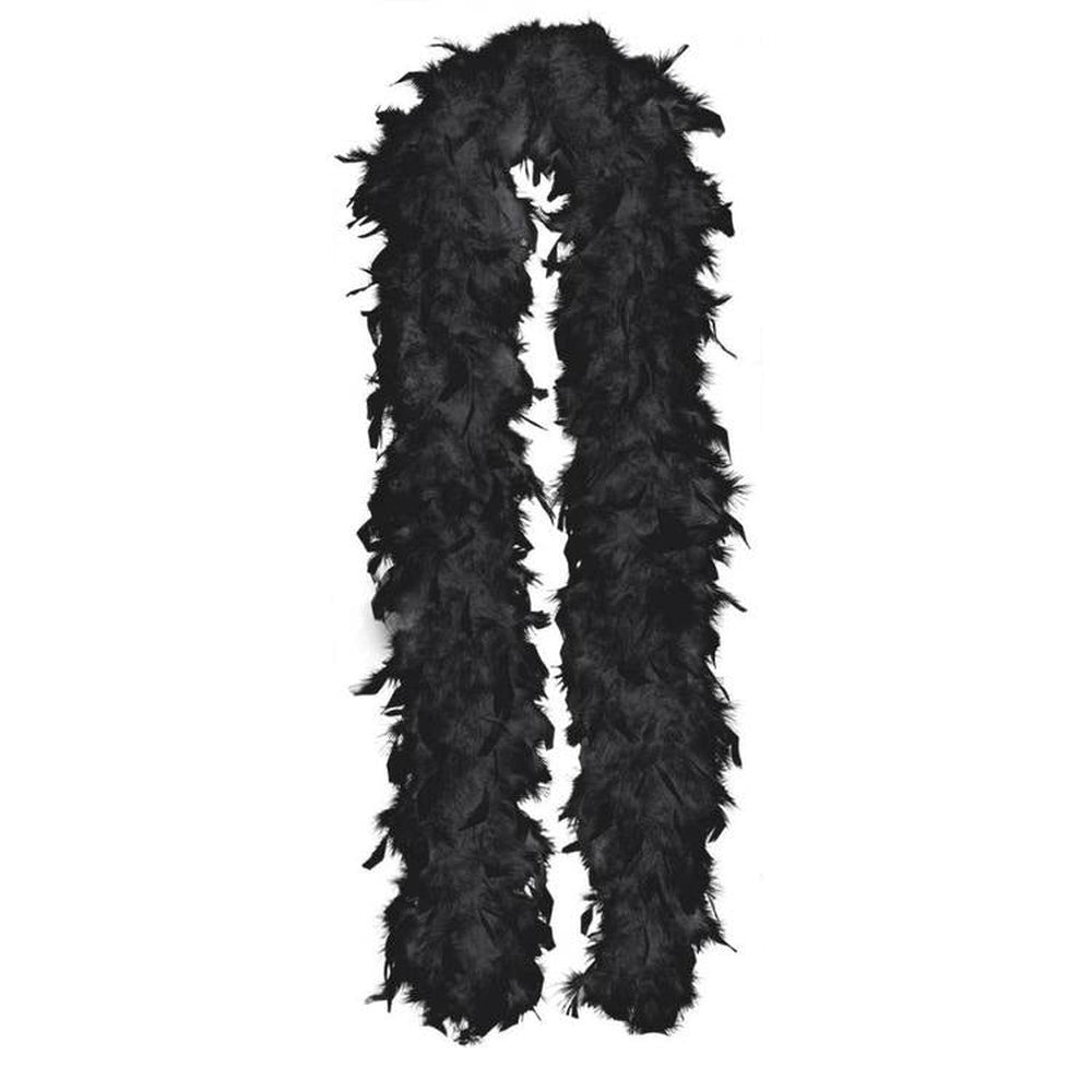 Black Feather Boa 2m