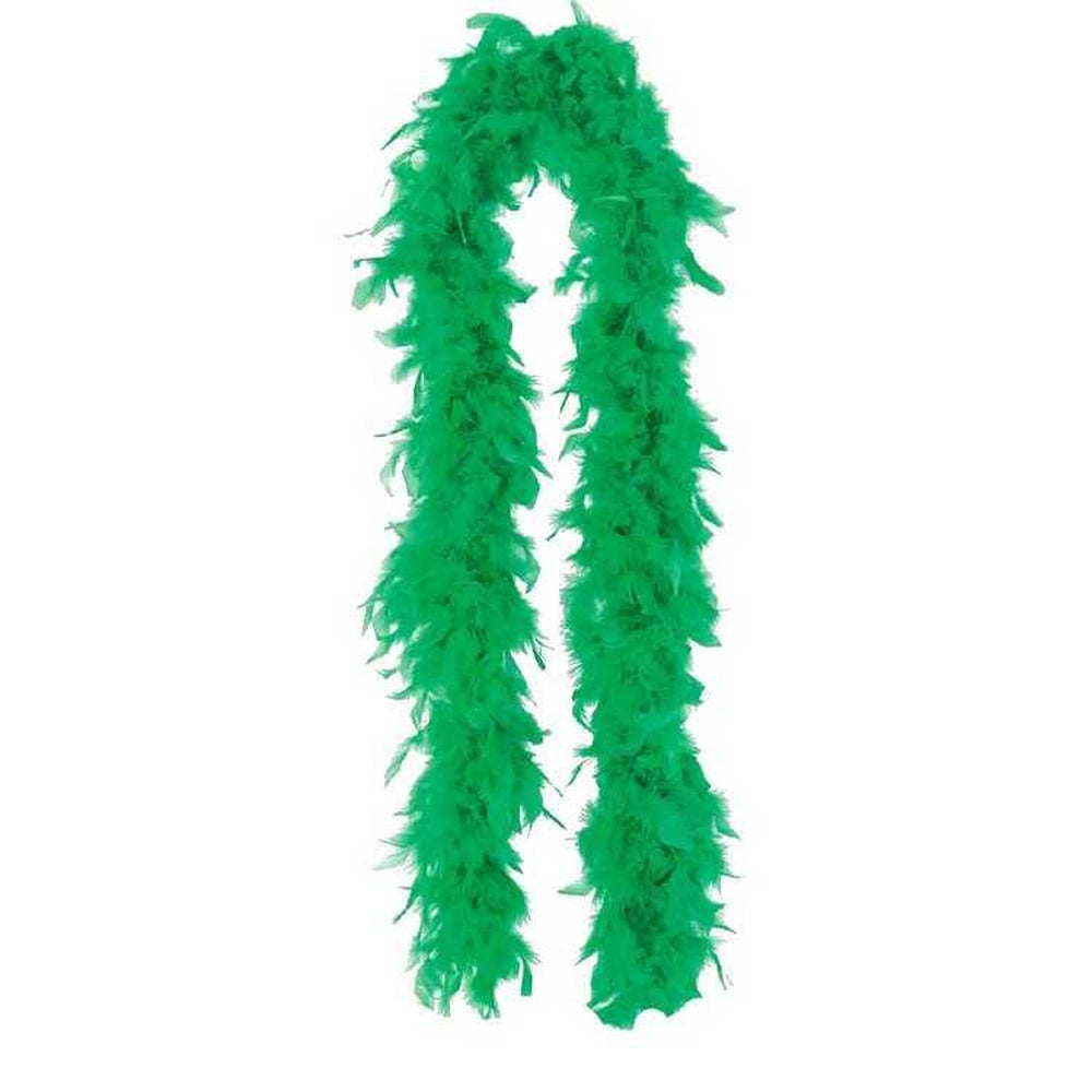 Green Feather Boa 2m