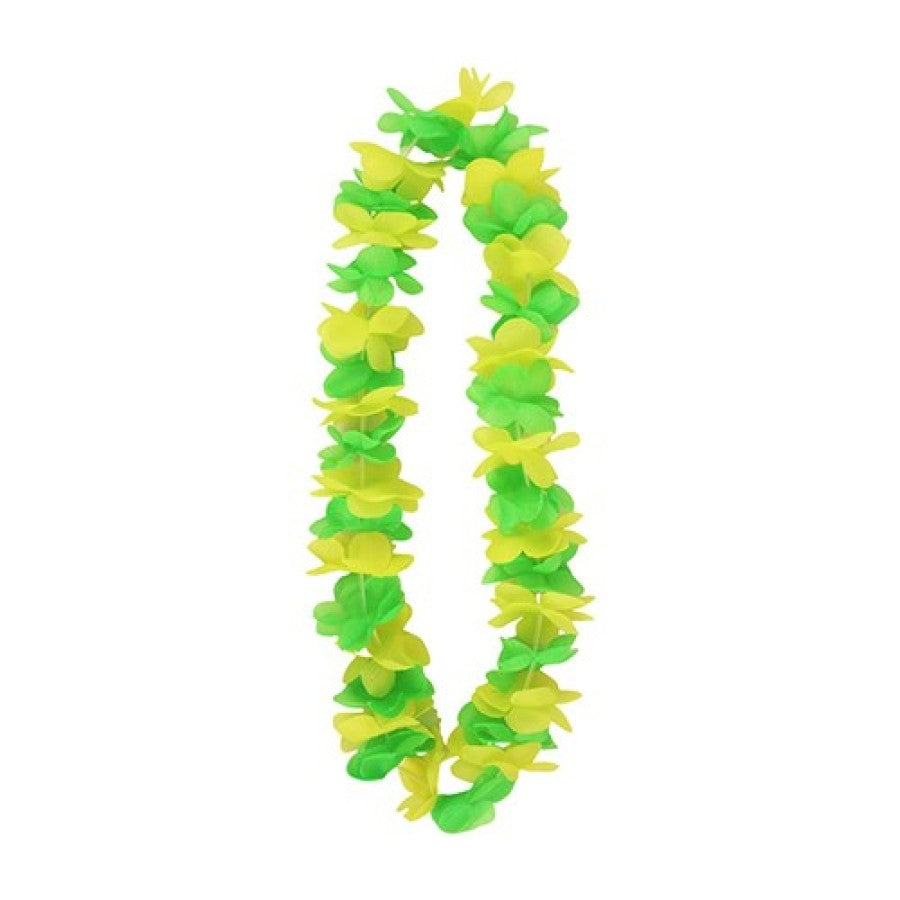 Green and Gold Polyester LEI