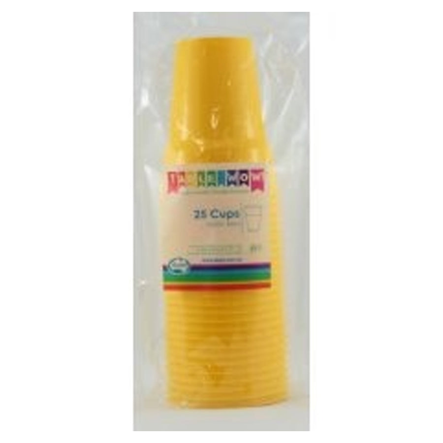 CUP YELLOW 285ml P25