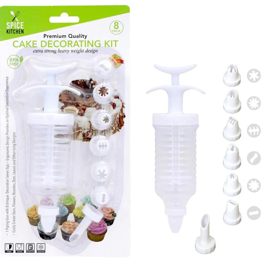 Cake Decoration Set - 8PCE Value Set