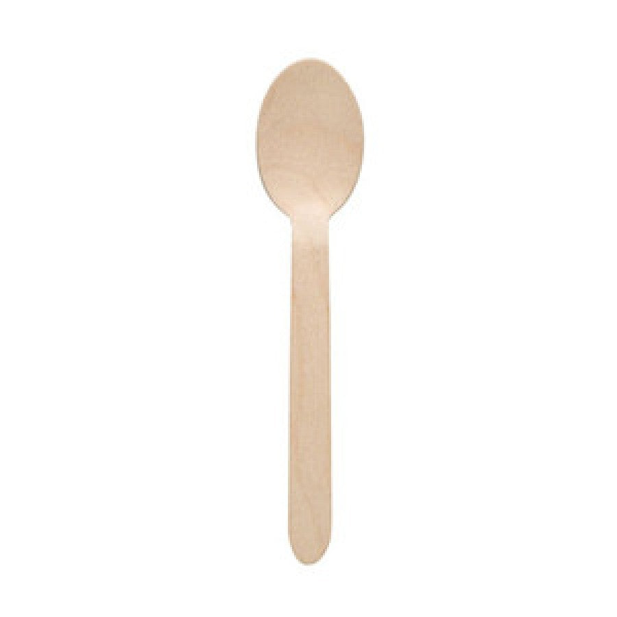 160mm FSC Wood Spoon Pk24