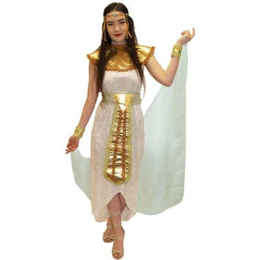 Gold Egyptian Queen Small (headpiece,dress,collar