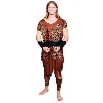 Caveman Medium(tunic,belt,leg warmers,heaband &amp; arm sleeves)