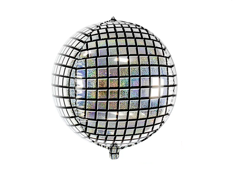 Disco Ball Foil Round Balloon 40cm