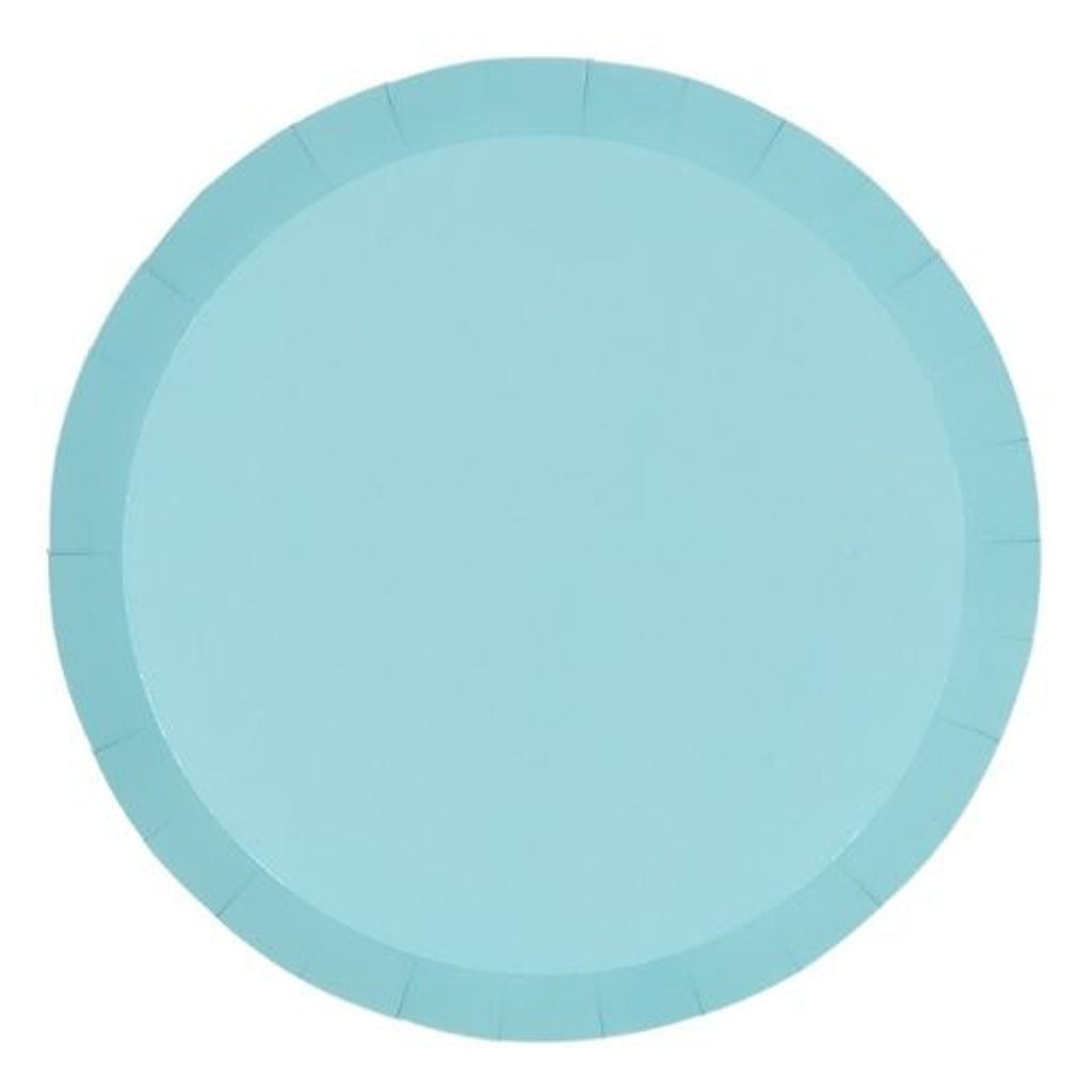 FS Paper Rnd Banquet Plate 10.5" Pastel Blue 10pk