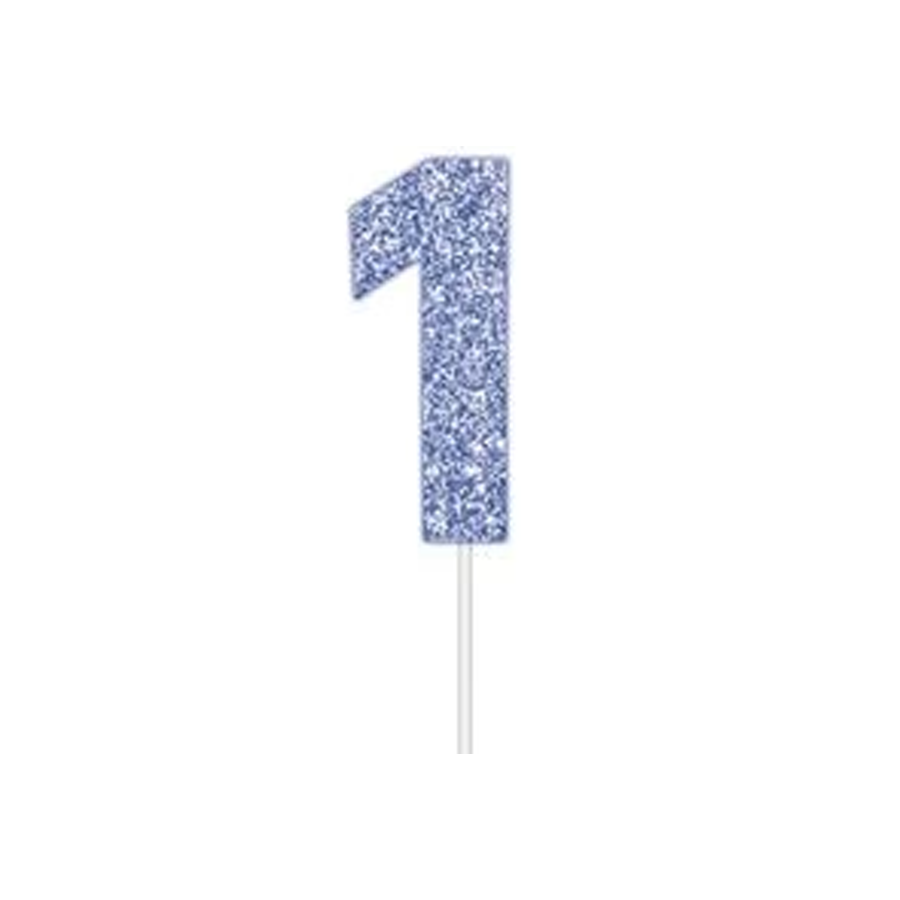 FSCMIX CAKE TOPPER GLT BLUE 1