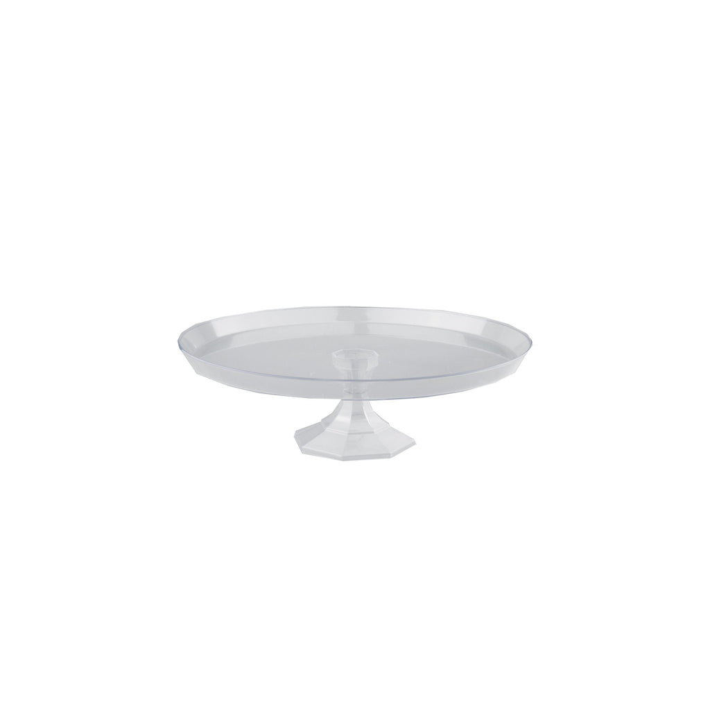 295mm Cake Stand Clear Pk1