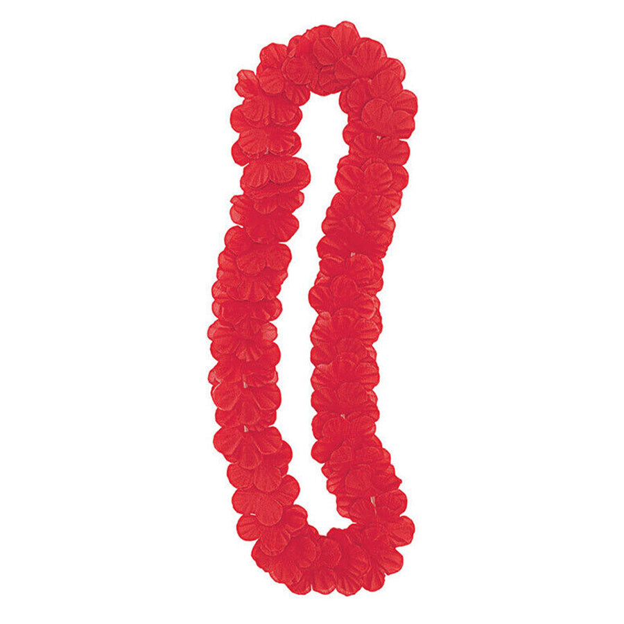 LUAU FLOWER LEI - RED