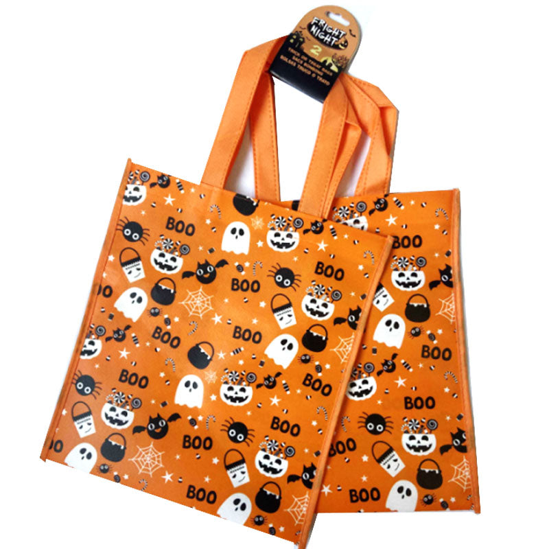 HWEEN TRICK OR TREAT BAG PK2 25X30CM