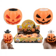 Halloween Squishy Jack-O-Lantern w/Pop-Out Ghost