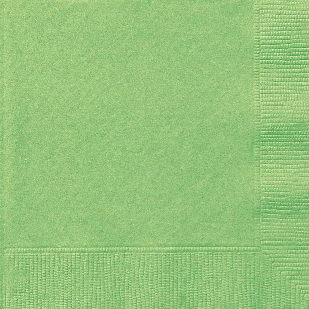 Lime Green Lunch Napkin pk50