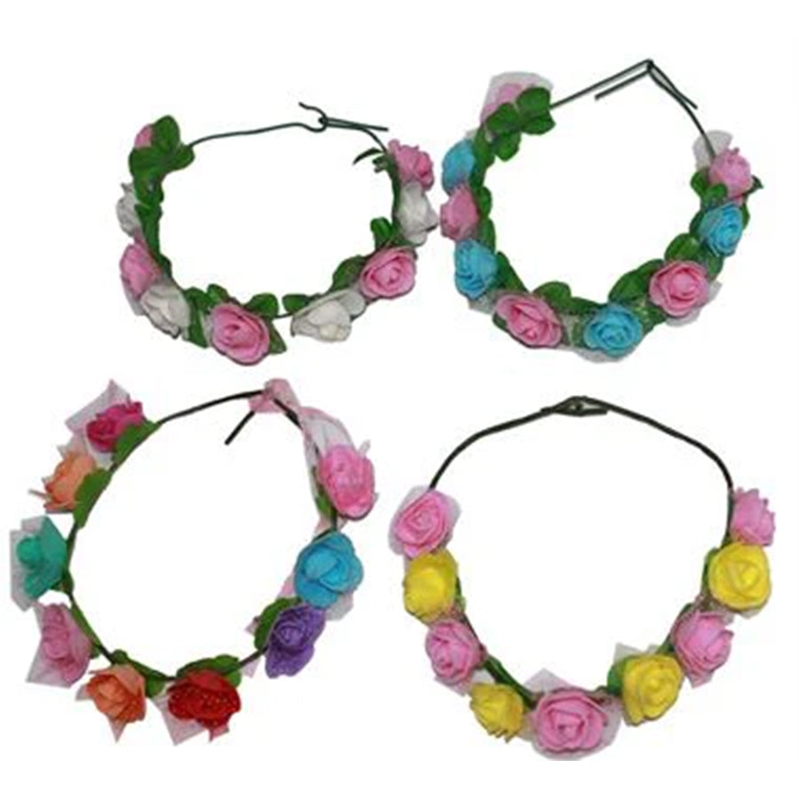 Multicolour Flower Headband