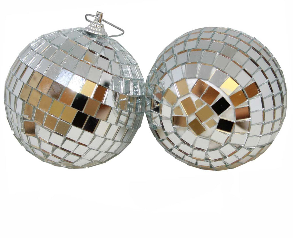 Disco Ball 2 pce 8 cm 12/24