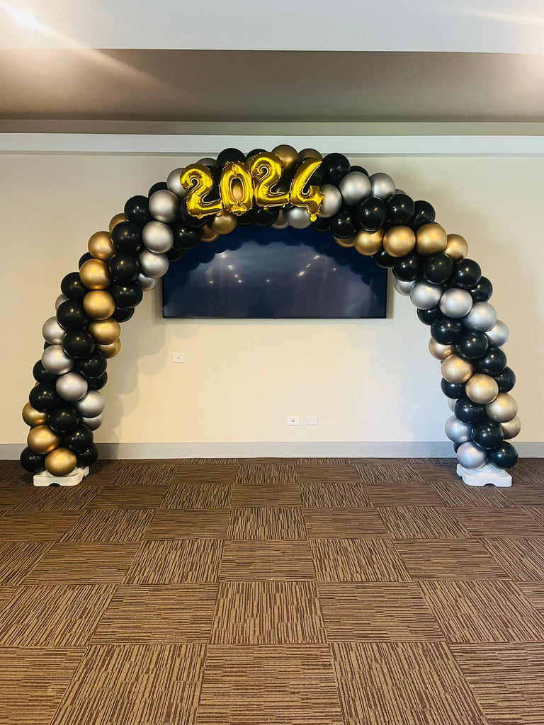 Spiral Balloon Arch