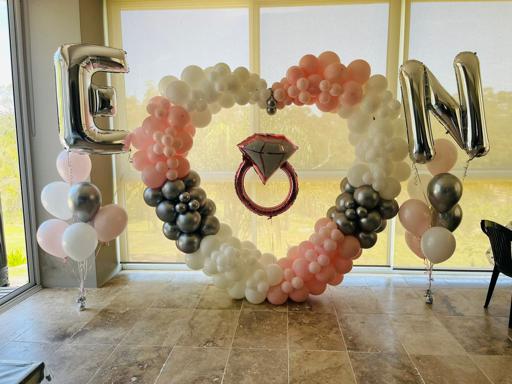 Love Heart Shape Hoop Garland