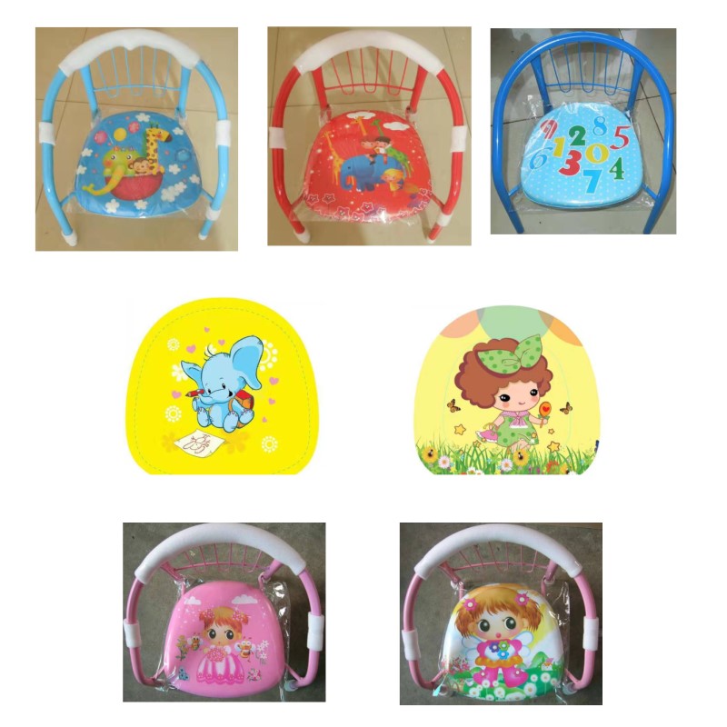 KIDS CHAIR CARTOON DSN 37*40cm 7ASST