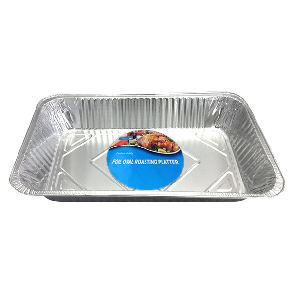 FOIL TRAY 1p 525X324X86MM 80G