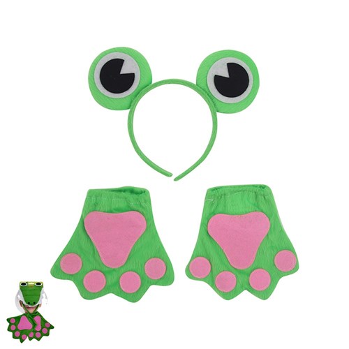 3pc Frog Dress Up Kit