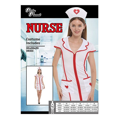 NURSE-M INCLUDING HEADBAND, DRESS