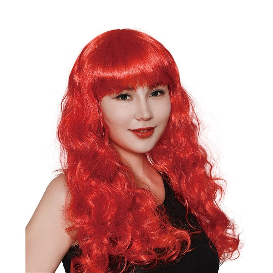 Red Wavy Wig