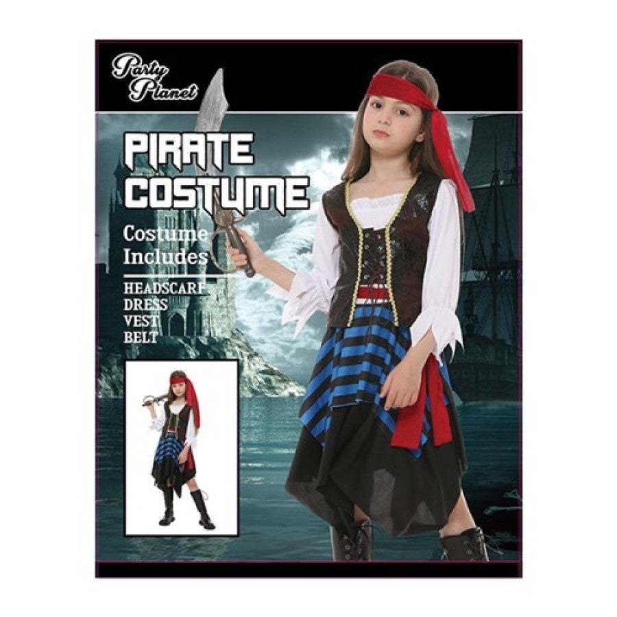 Girl Pirate Costume - XL