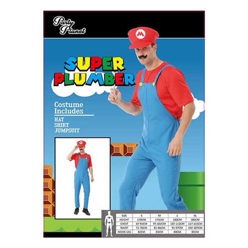 Man Plumber RED XL