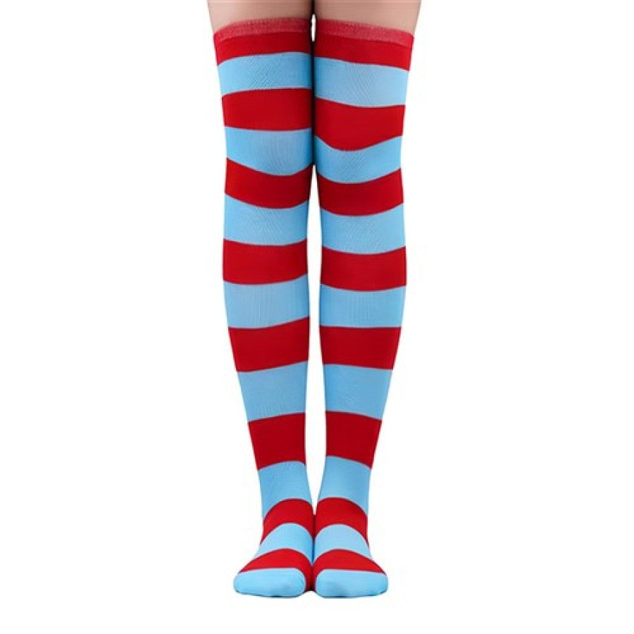 Girl Thing 1 & 2 Striped Stocking