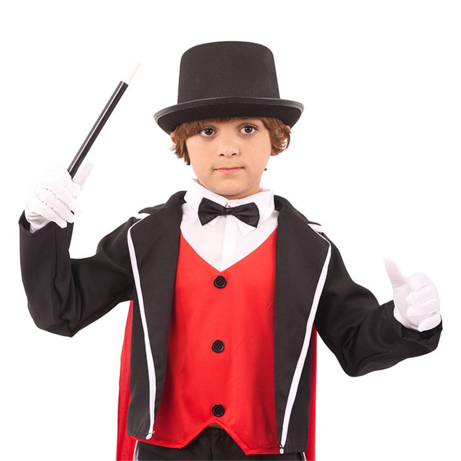 3PC MAGICIAN DRESS UP KIT-WAND, GLOVES, HAT