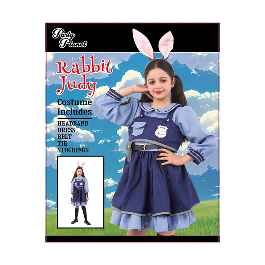 Girl Judy Hopps Costume - L