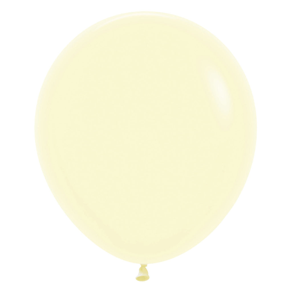 45cm Pastel Matte Yellow