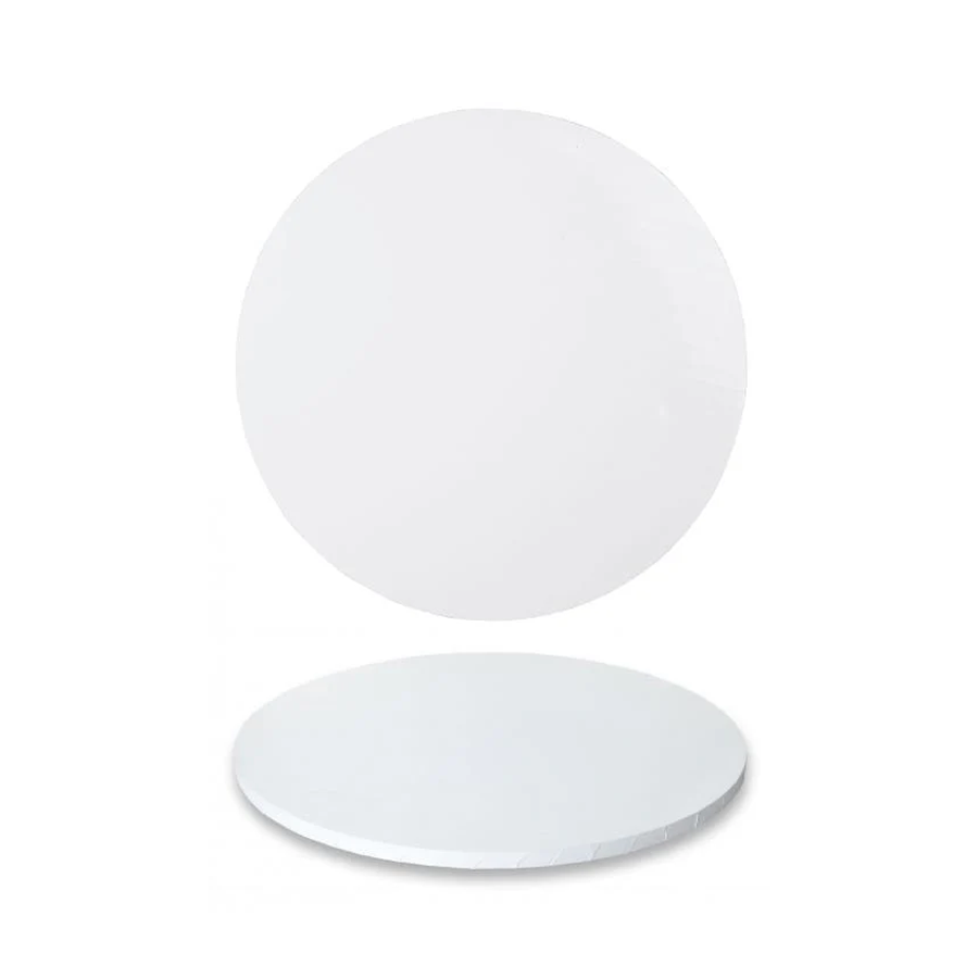 Premium Heavy Duty Professional Cakeboards (Round) - 9" - White Series