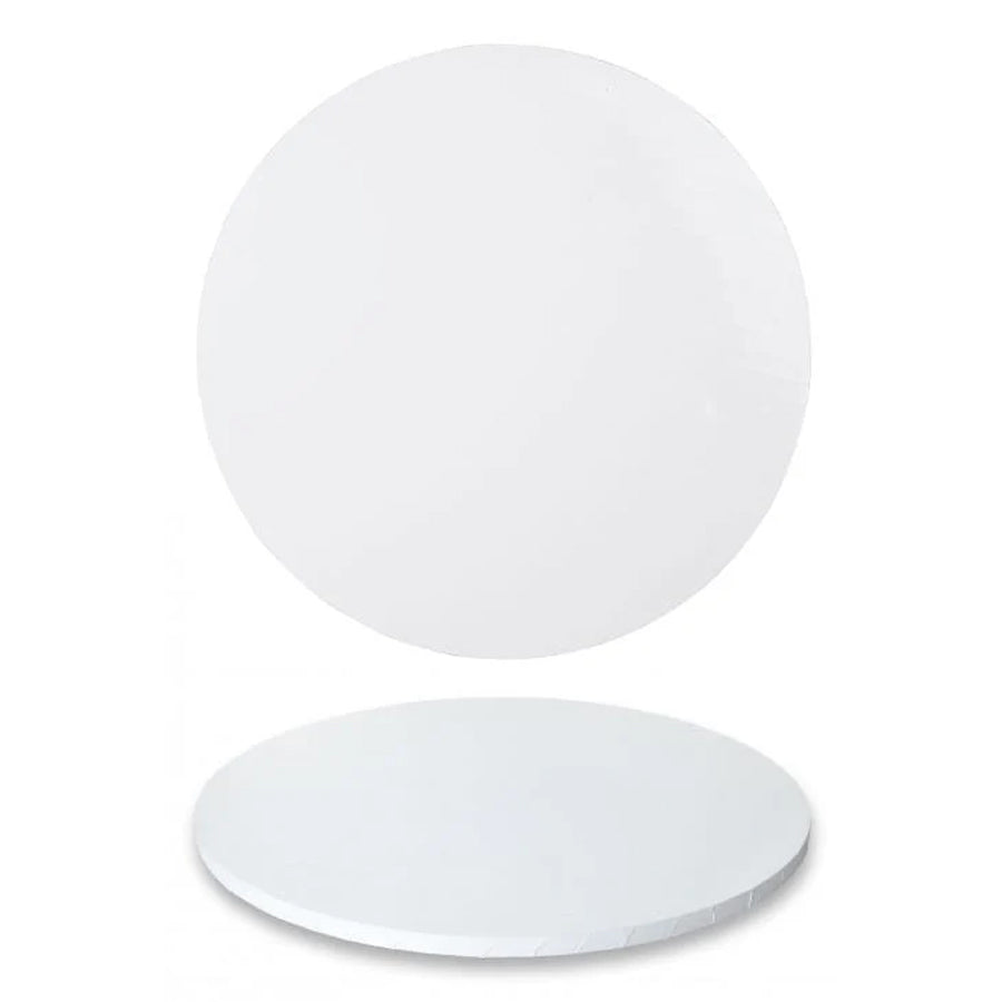 Premium Heavy Duty Professional Cakeboards (Round) - 6" - White Series