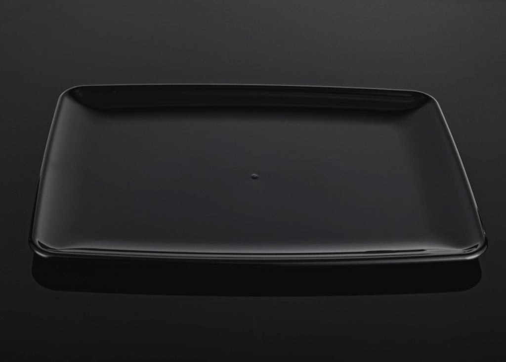 200mm x 280mm Platter Black 1pk