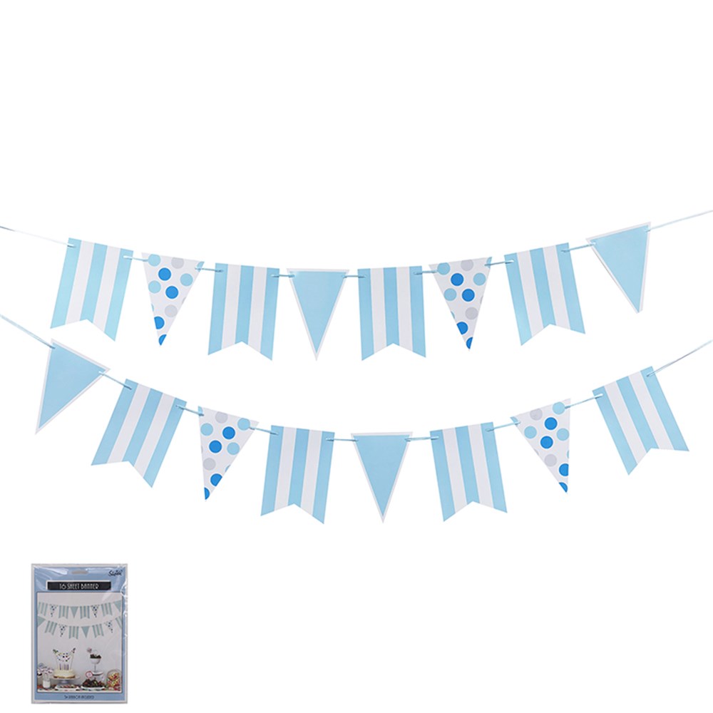 16 Sheet Blue Garland