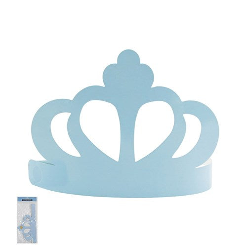 6PK BLUE PAPER CROWN