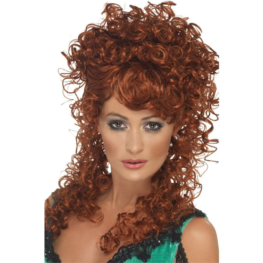 Saloon Girl Wig, Auburn